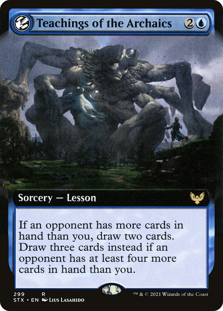 Image of Teachings of the Archaics (Extended Art) [Strixhaven: School of Mages]