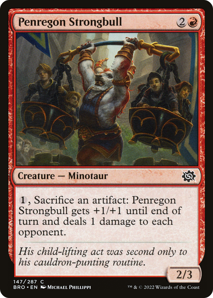 Image of Penregon Strongbull [The Brothers' War]