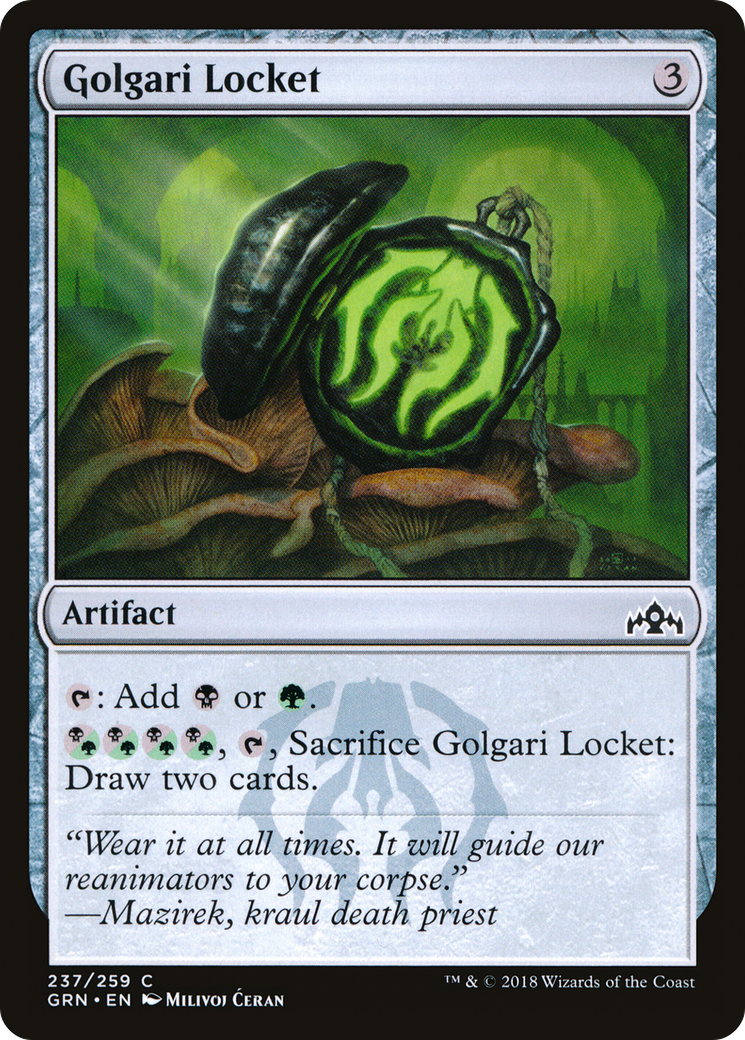 Image of Golgari Locket [Guilds of Ravnica]