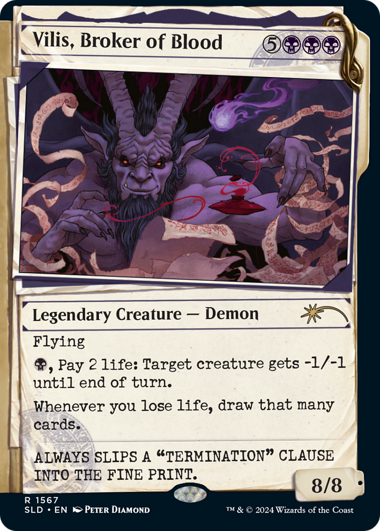 Image of Vilis, Broker of Blood [Secret Lair Drop Series]
