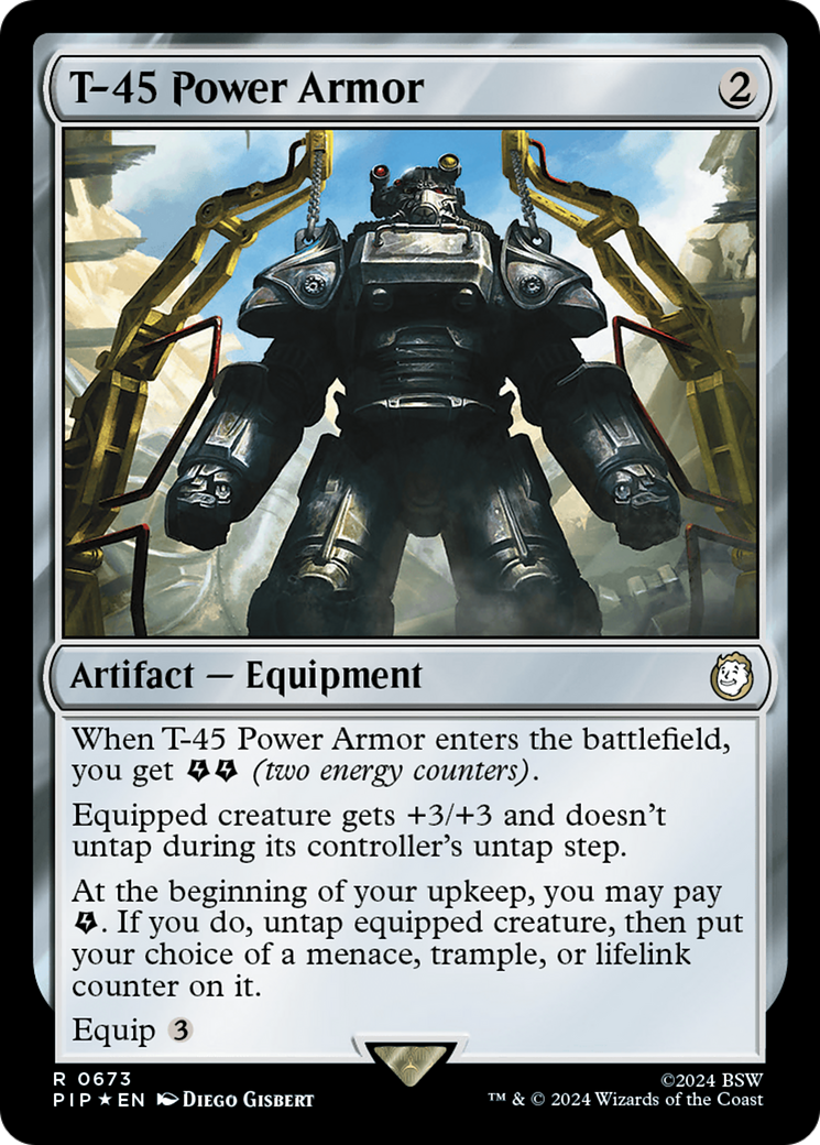 Image of T-45 Power Armor (Surge Foil) [Fallout]