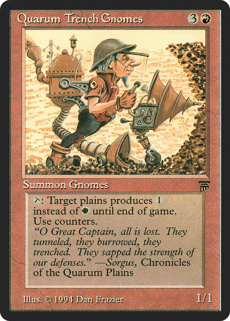 Image of Quarum Trench Gnomes [Legends]