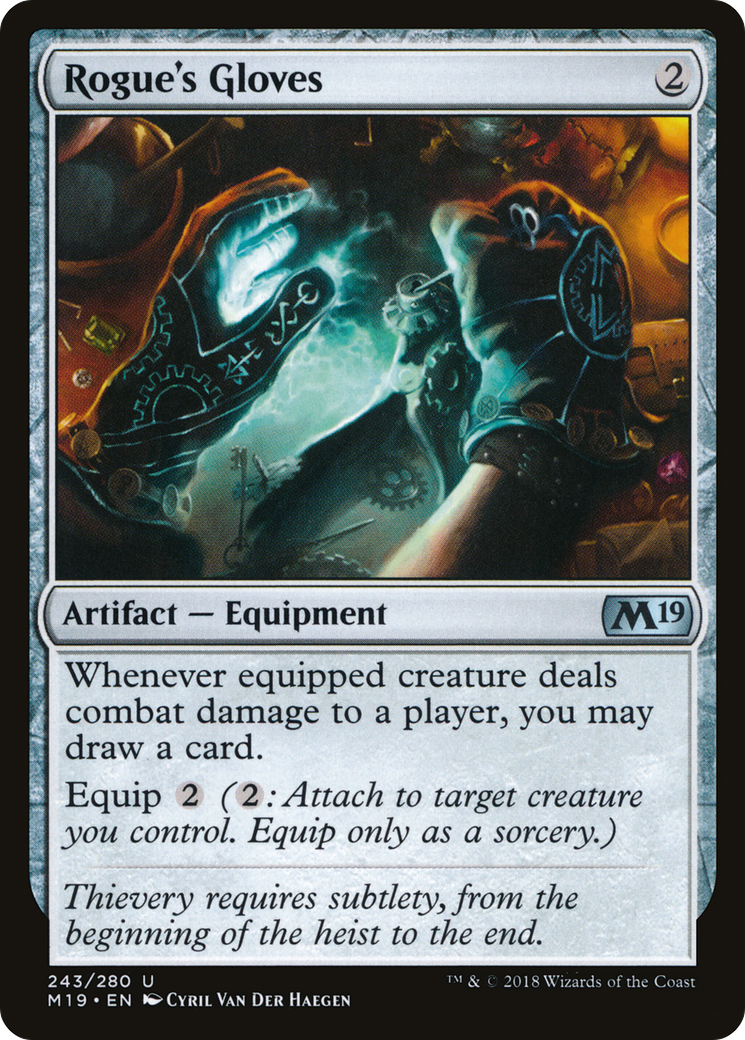 Image of Rogue's Gloves [Core Set 2019]