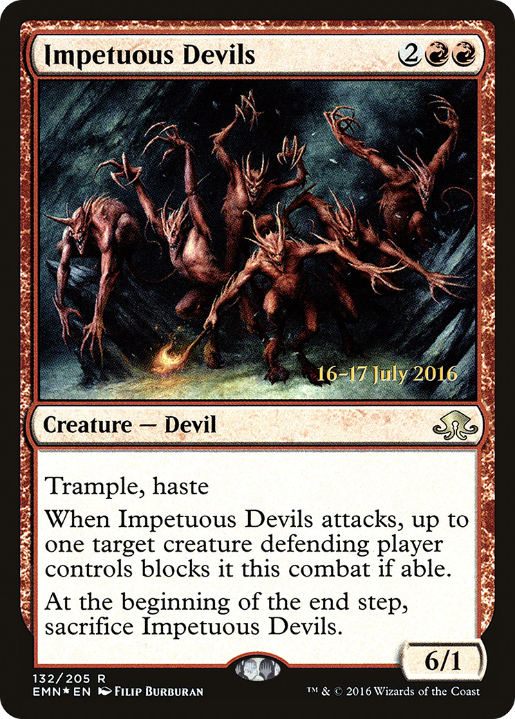 Image of Impetuous Devils [Eldritch Moon Prerelease Promos]
