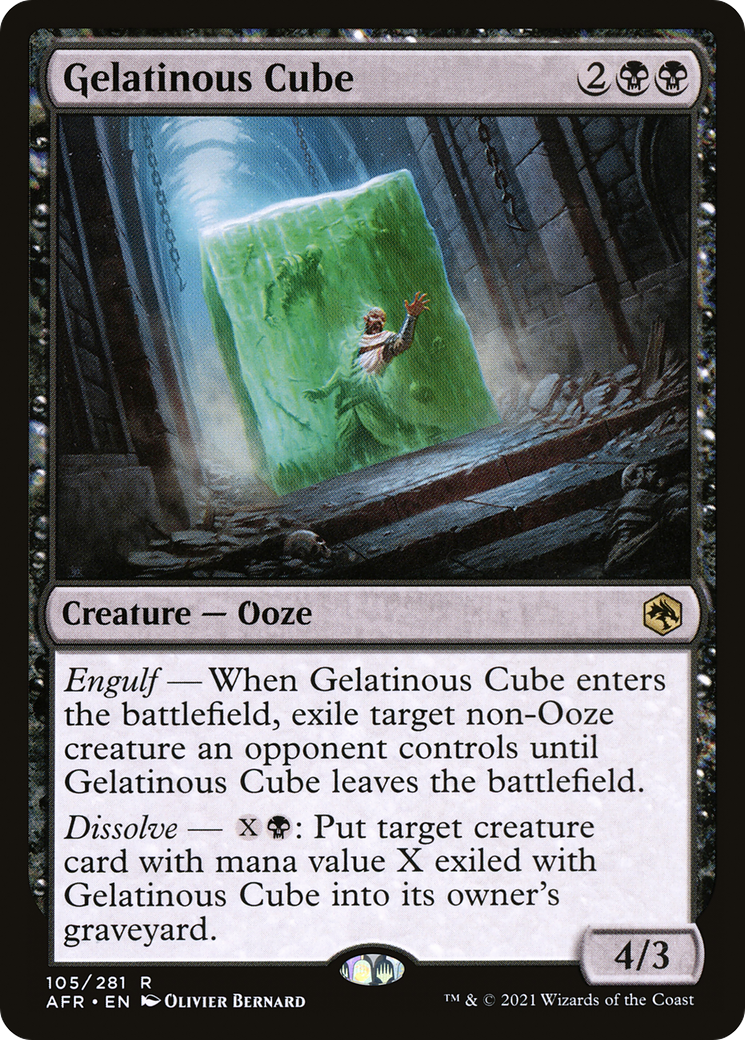 Image of Gelatinous Cube [Dungeons & Dragons: Adventures in the Forgotten Realms]