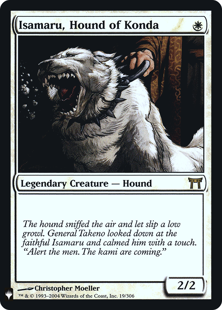 Image of Isamaru, Hound of Konda [Mystery Booster]