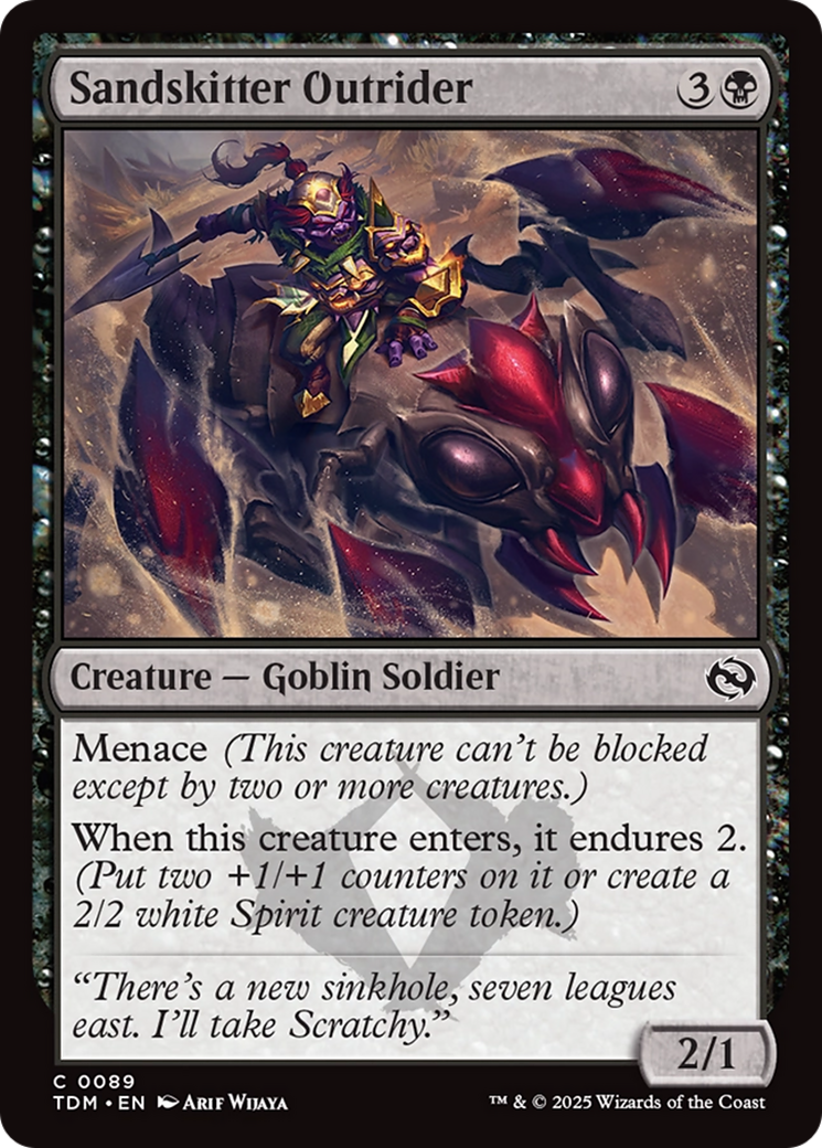 Image of Sandskitter Outrider [Tarkir: Dragonstorm]