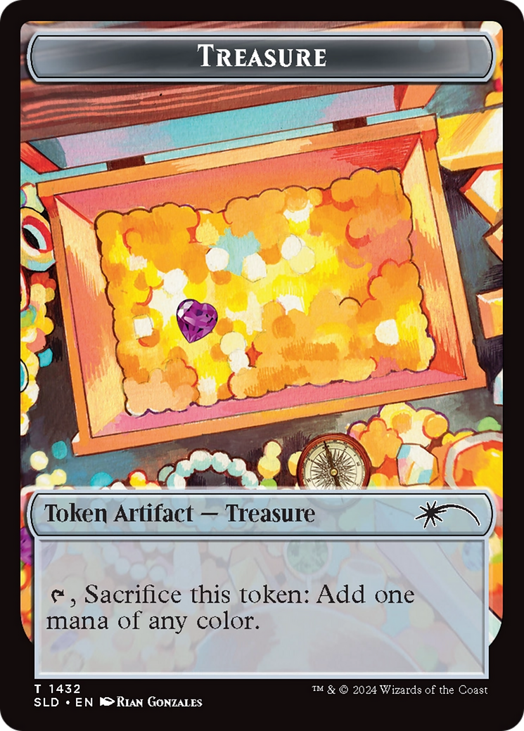 Image of Treasure Token (1432) [Secret Lair Drop Series]