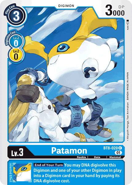 Image of Patamon [BT8-020] [New Awakening]