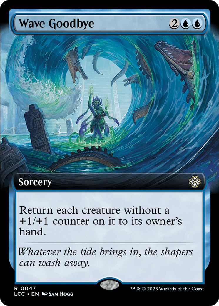 Image of Wave Goodbye (Extended Art) [The Lost Caverns of Ixalan Commander]