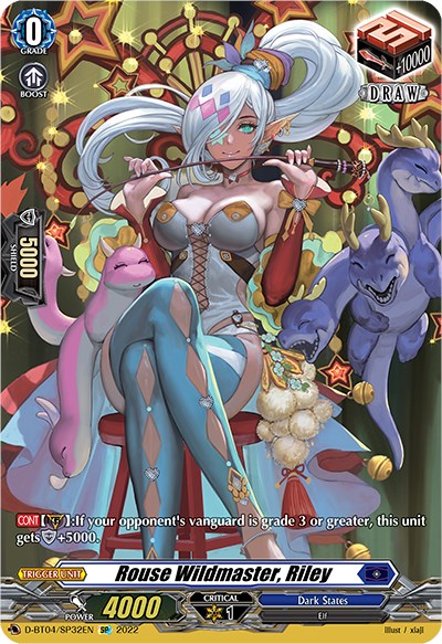 Image of Rouse Wildmaster, Riley (D-BT04/SP32EN) [Awakening of Chakrabarthi]