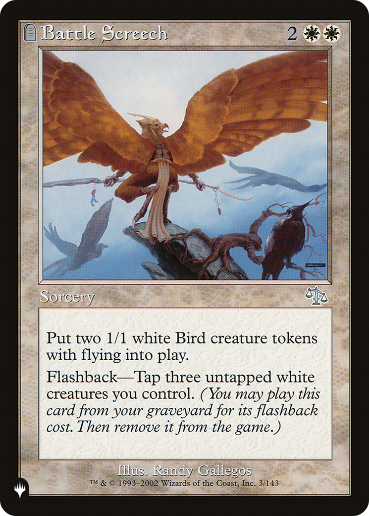 Image of Battle Screech [The List]