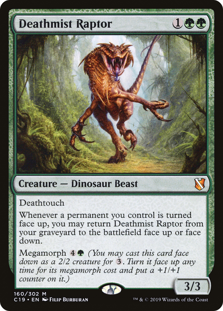 Image of Deathmist Raptor [Commander 2019]