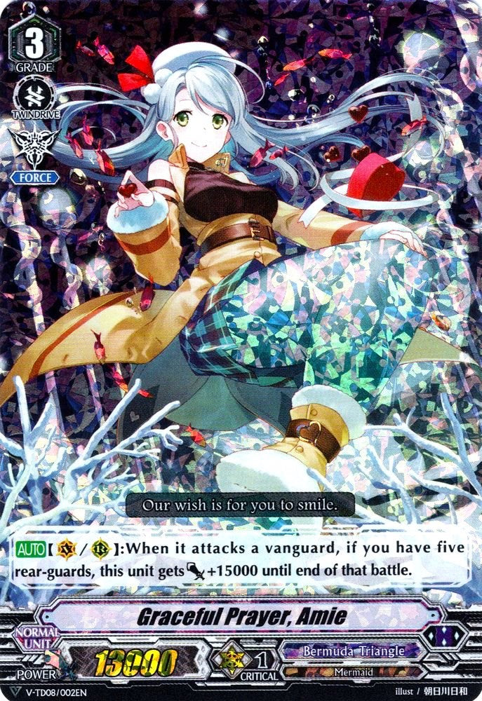 Image of Graceful Prayer, Amie (Parallel Foil) (V-TD08/002EN) [Schokolade Melody]