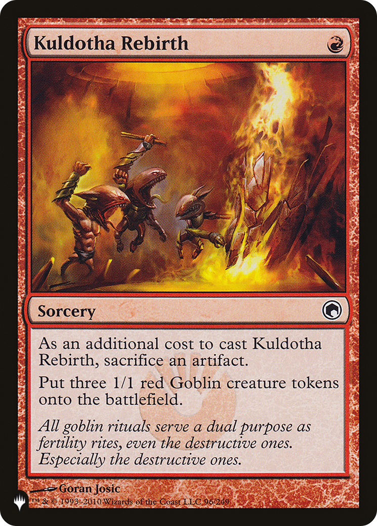 Image of Kuldotha Rebirth [The List]