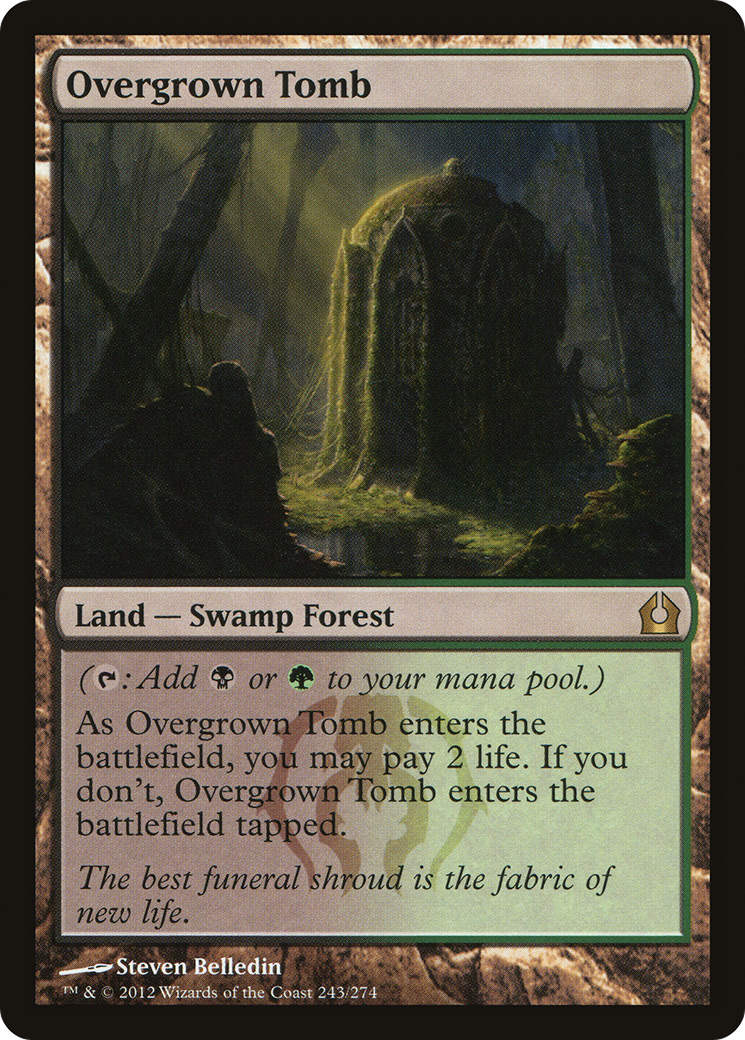 Image of Overgrown Tomb [Return to Ravnica]