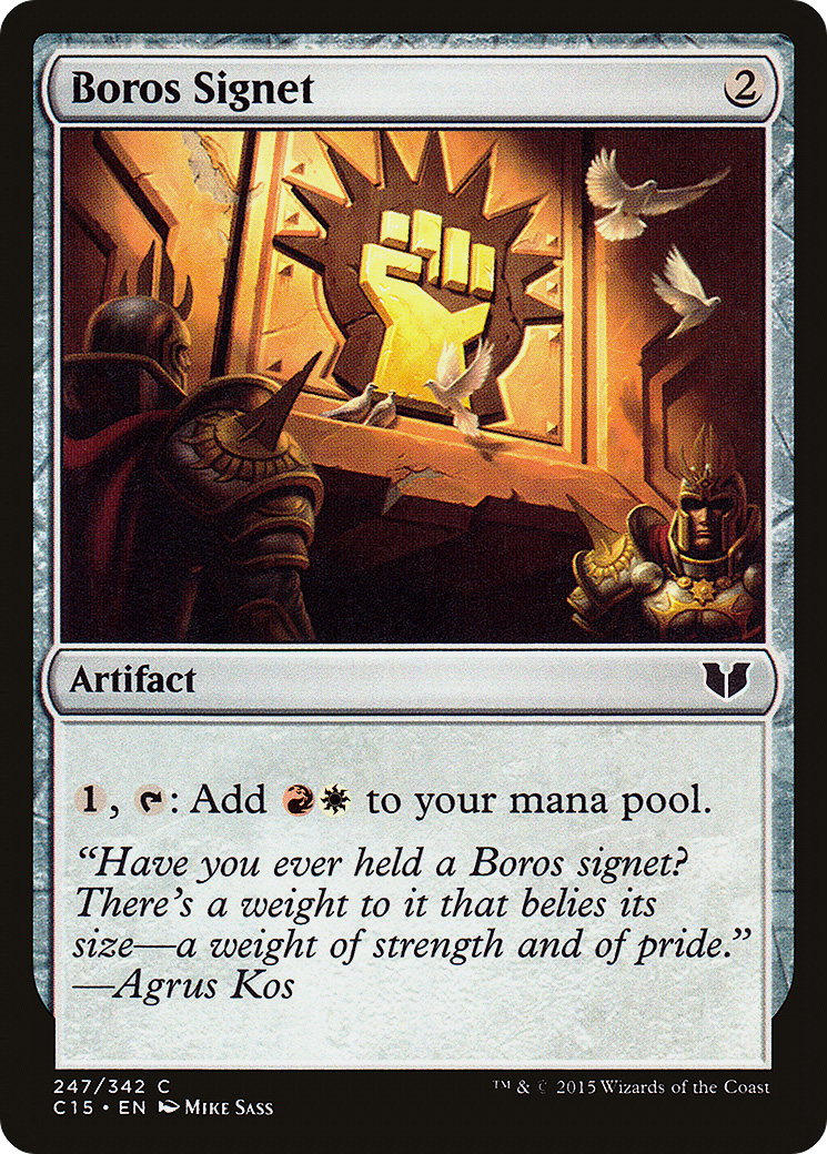 Image of Boros Signet [Commander 2015]