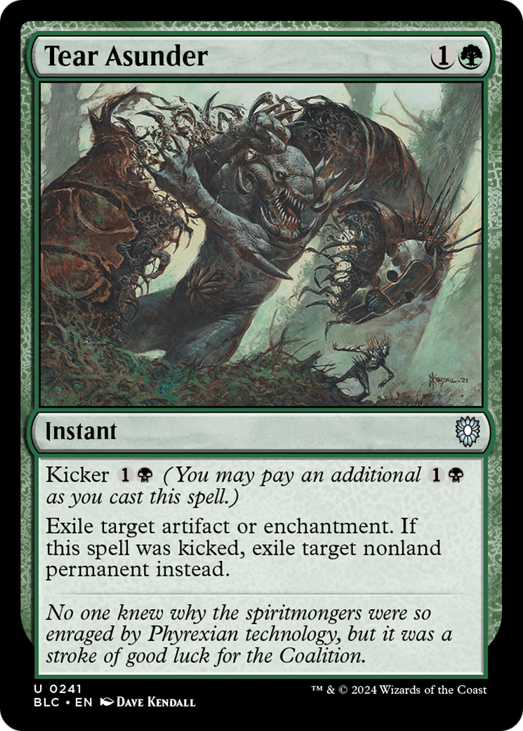 Image of Tear Asunder [Bloomburrow Commander]