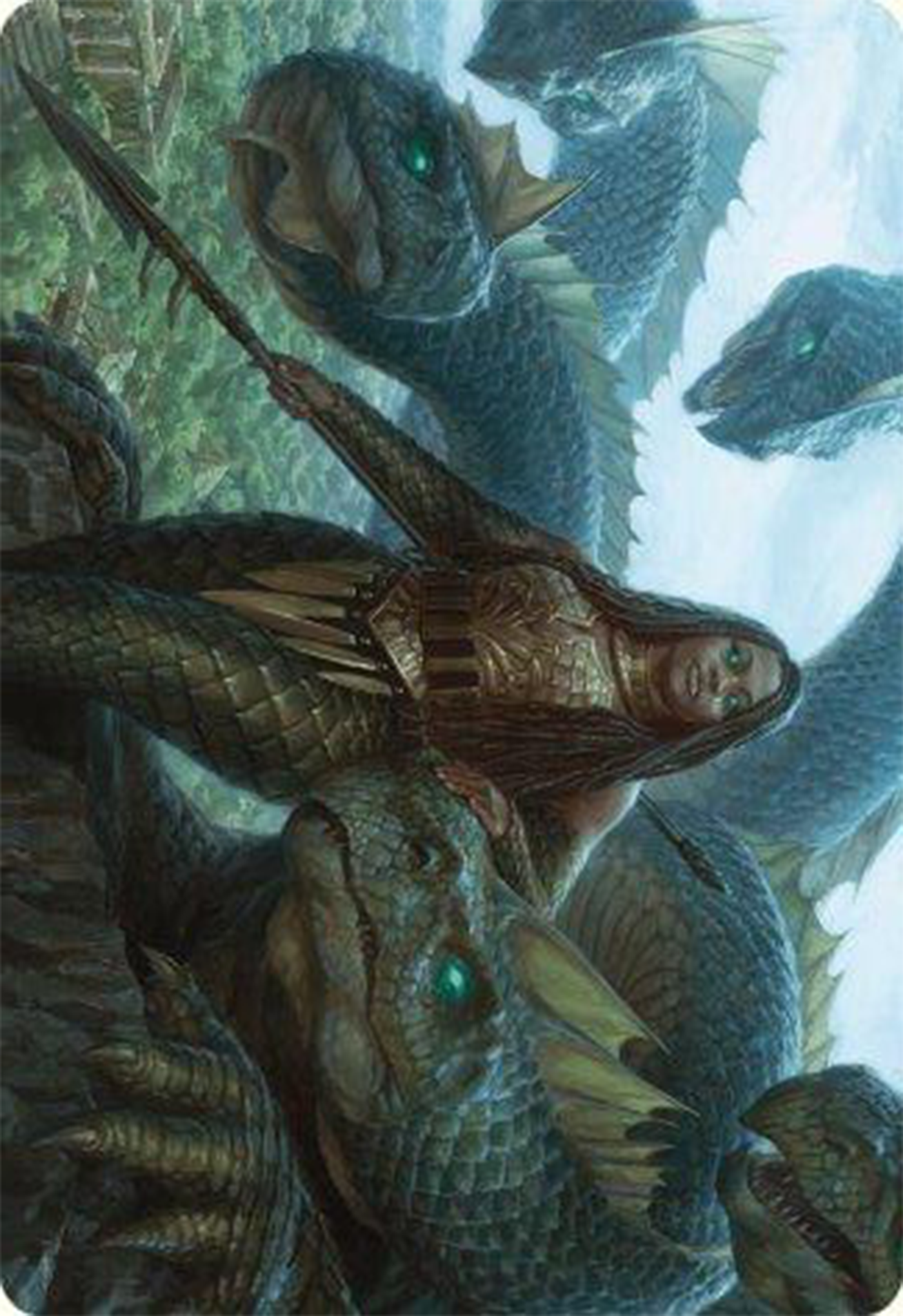 Image of Hydra Trainer Art Card [Modern Horizons 3 Art Series]