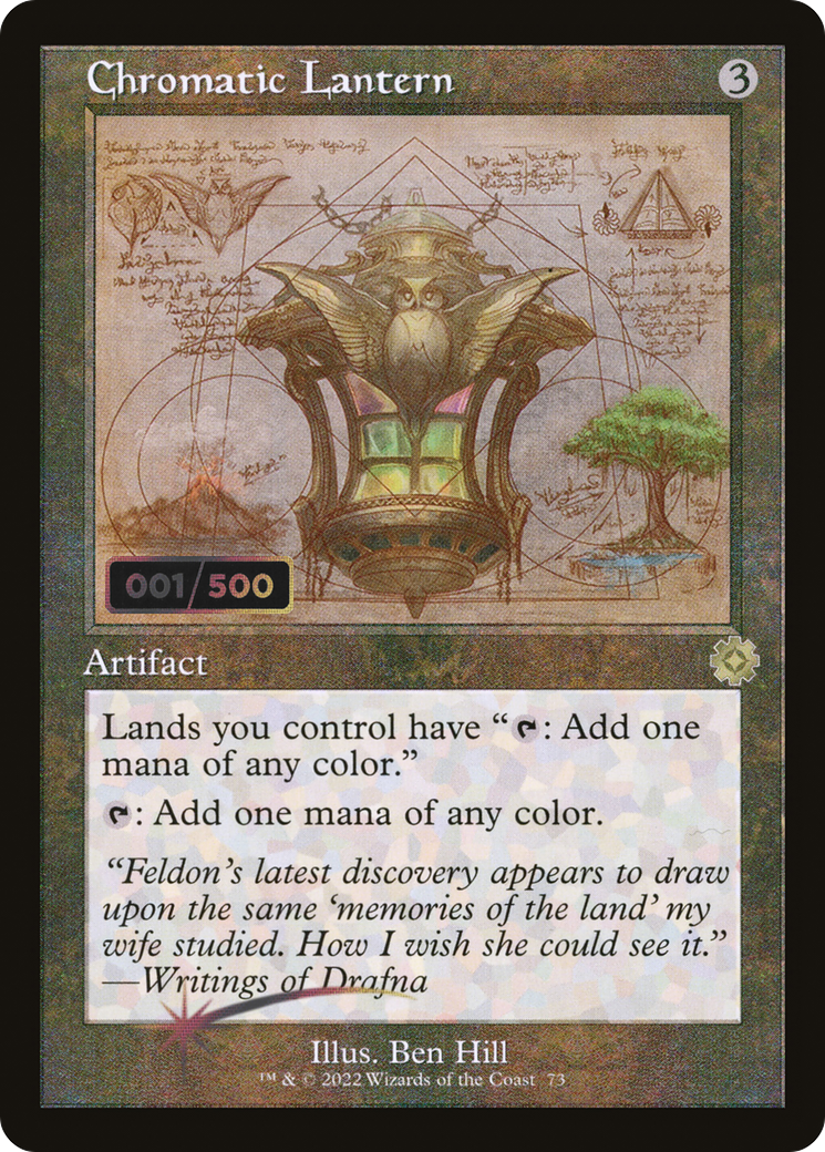 Image of Chromatic Lantern (Retro Schematic) (Serialized) [The Brothers' War Retro Artifacts]