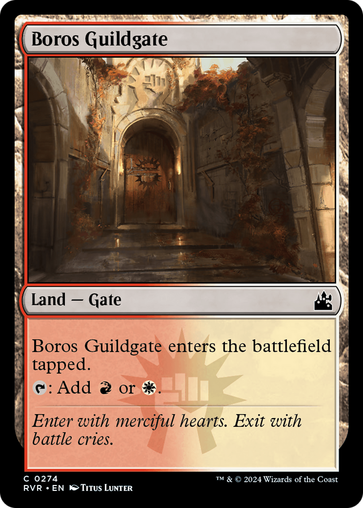 Image of Boros Guildgate [Ravnica Remastered]
