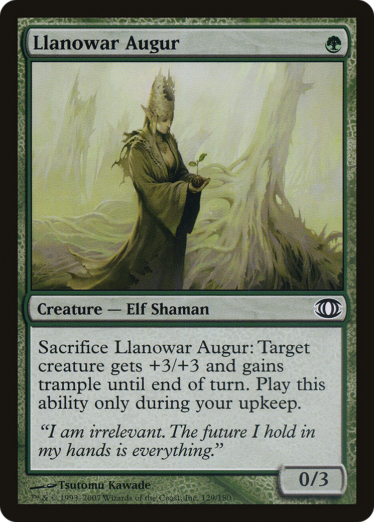 Image of Llanowar Augur [Future Sight]