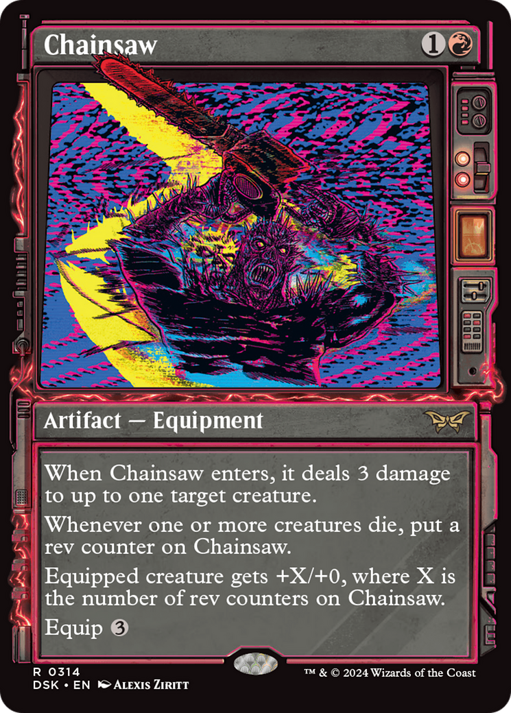 Image of Chainsaw (Showcase) [Duskmourn: House of Horror]