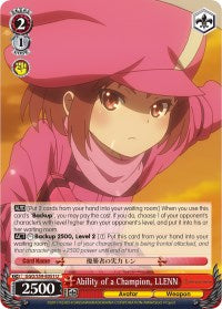 Image of Ability of a Champion, LLENN (GGO/S59-E051 U) [Gun Gale Online]