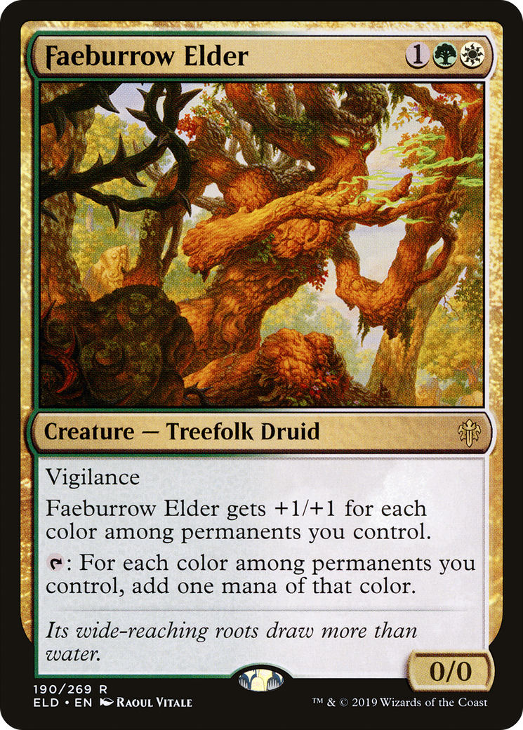 Image of Faeburrow Elder [Throne of Eldraine]