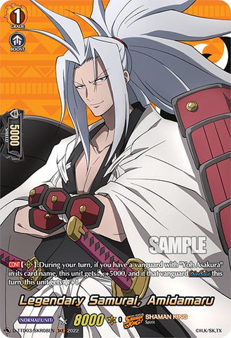 Legendary Samurai, Amidamaru (D-TTD03/SKR08EN) [Shaman King]