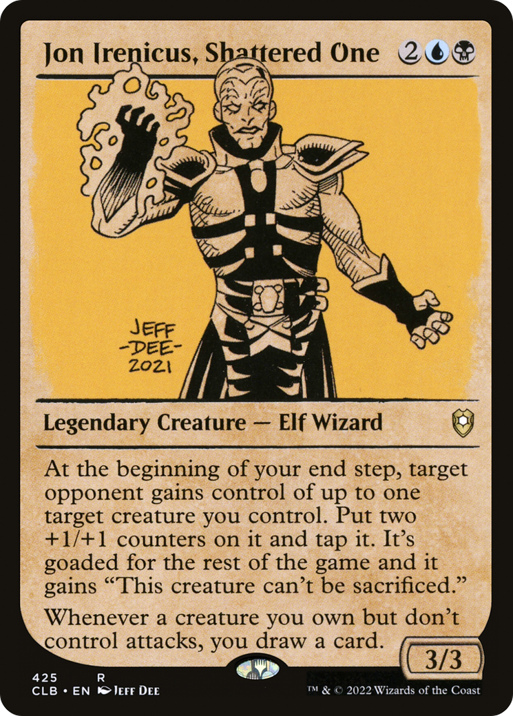 Image of Jon Irenicus, Shattered One (Showcase) [Commander Legends: Battle for Baldur's Gate]