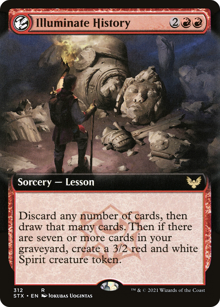 Image of Illuminate History (Extended Art) [Strixhaven: School of Mages]