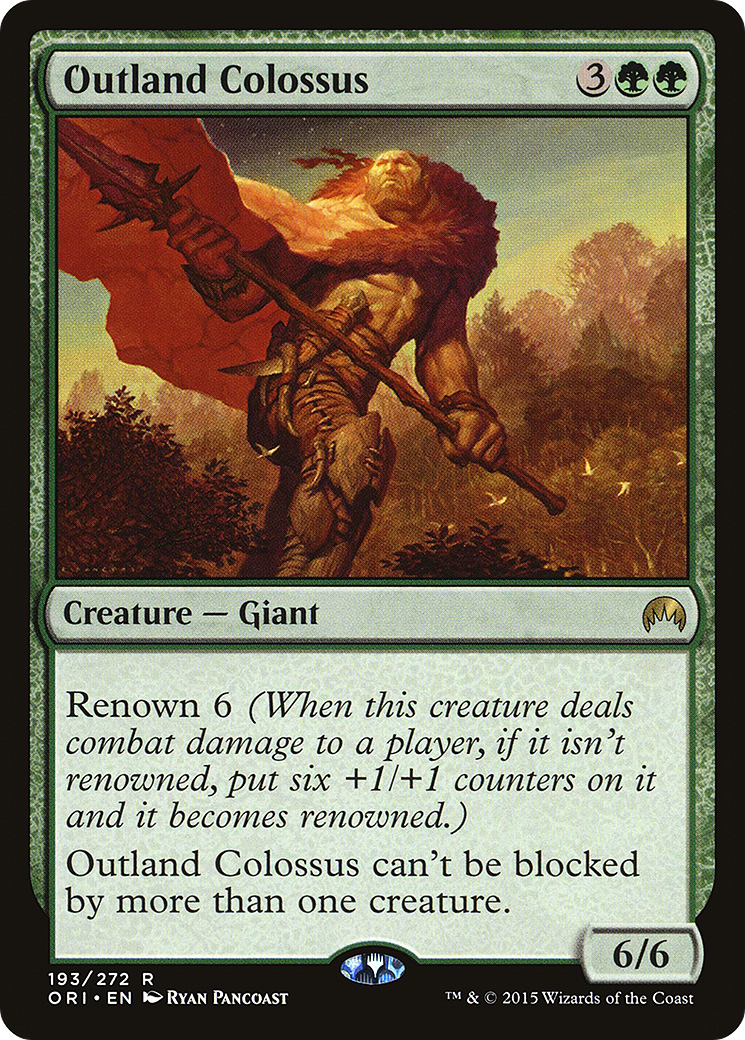 Image of Outland Colossus [Magic Origins]