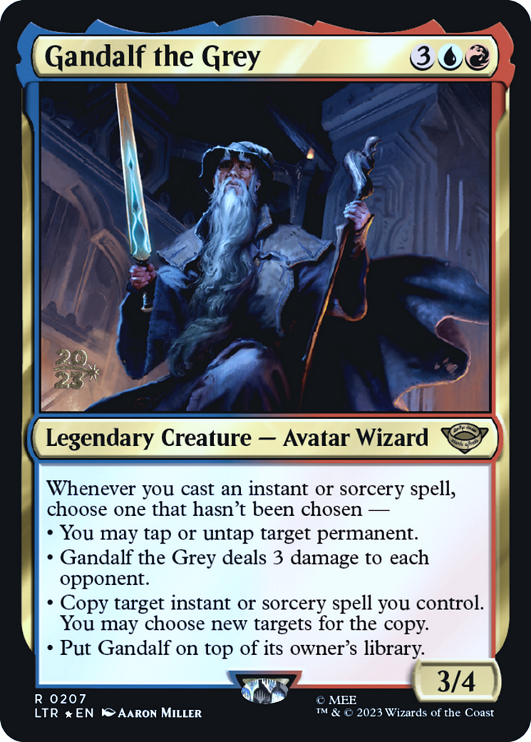 Image of Gandalf the Grey [The Lord of the Rings: Tales of Middle-Earth Prerelease Promos]