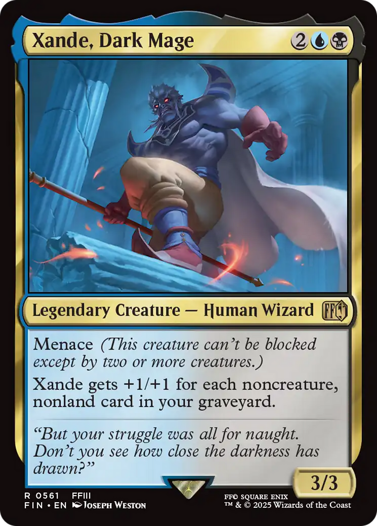 Image of Xande, Dark Mage [FINAL FANTASY]