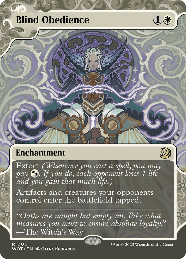 Image of Blind Obedience [Wilds of Eldraine: Enchanting Tales]