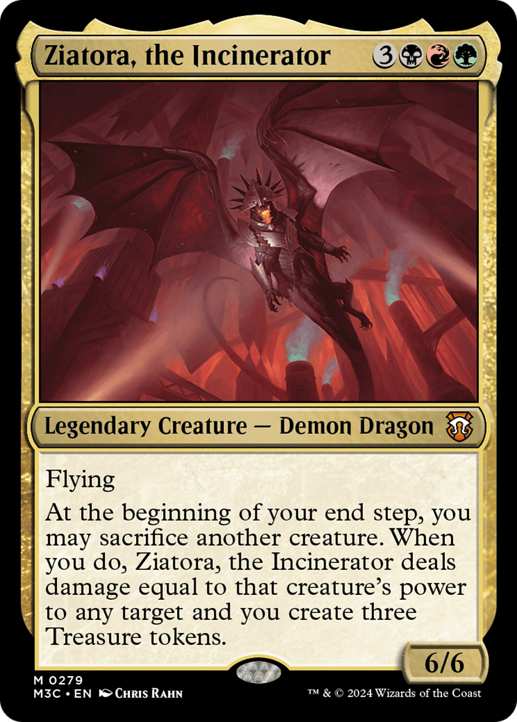 Image of Ziatora, the Incinerator [Modern Horizons 3 Commander]