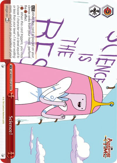 Image of Science! (AT/WX02-072R RRR) [Adventure Time]