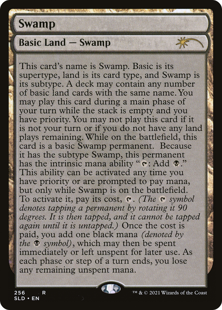 Image of Swamp (256) [Secret Lair Drop Series]