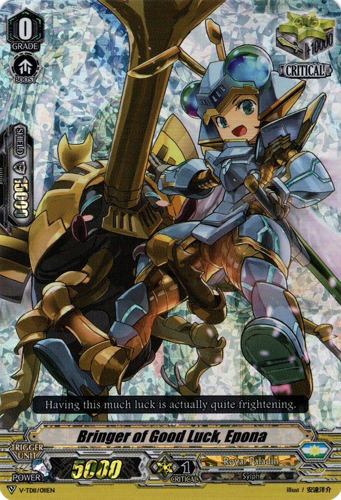 Image of Bringer of Good Luck, Epona (Parallel Foil) (V-TD11/011EN) [Altmile]