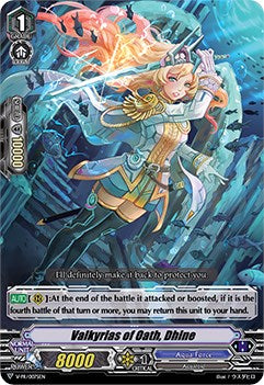 Image of Valkyrias of Oath, Dhine (V-PR/0075EN) [V Promo Cards]