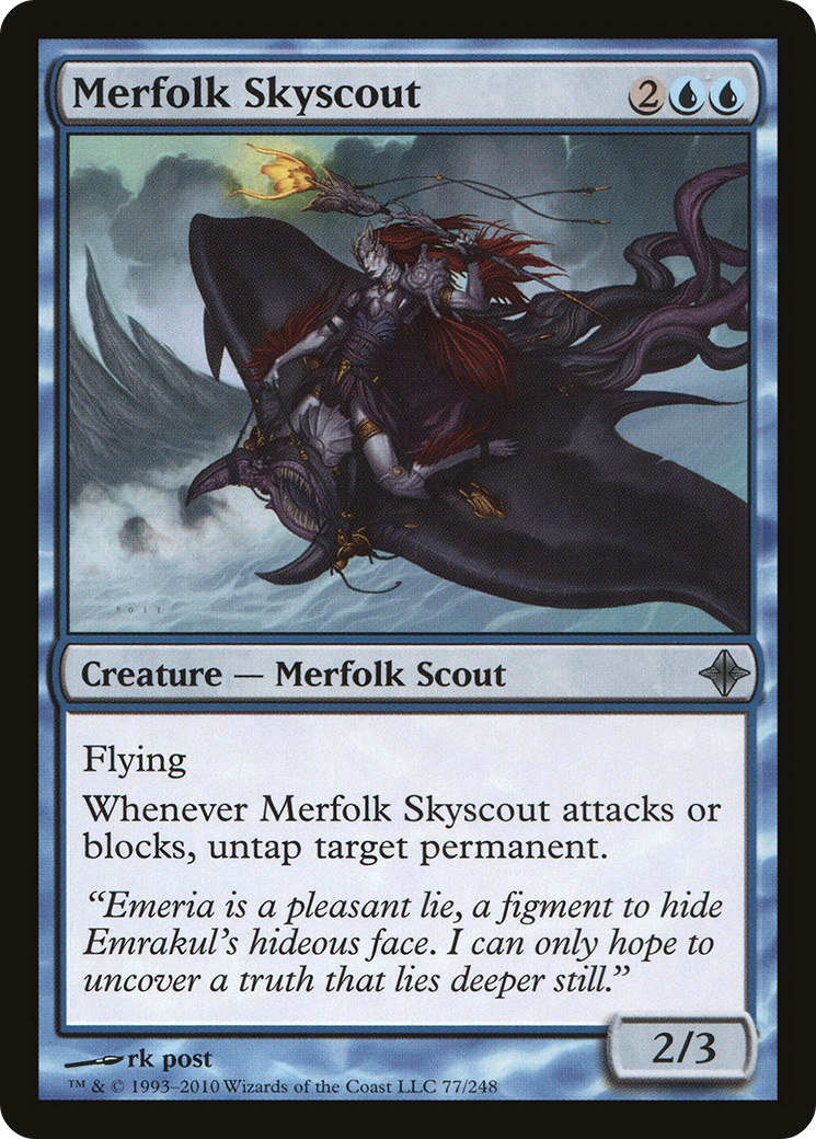Image of Merfolk Skyscout [Rise of the Eldrazi]