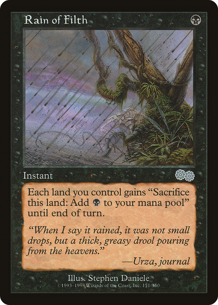 Image of Rain of Filth [Urza's Saga]