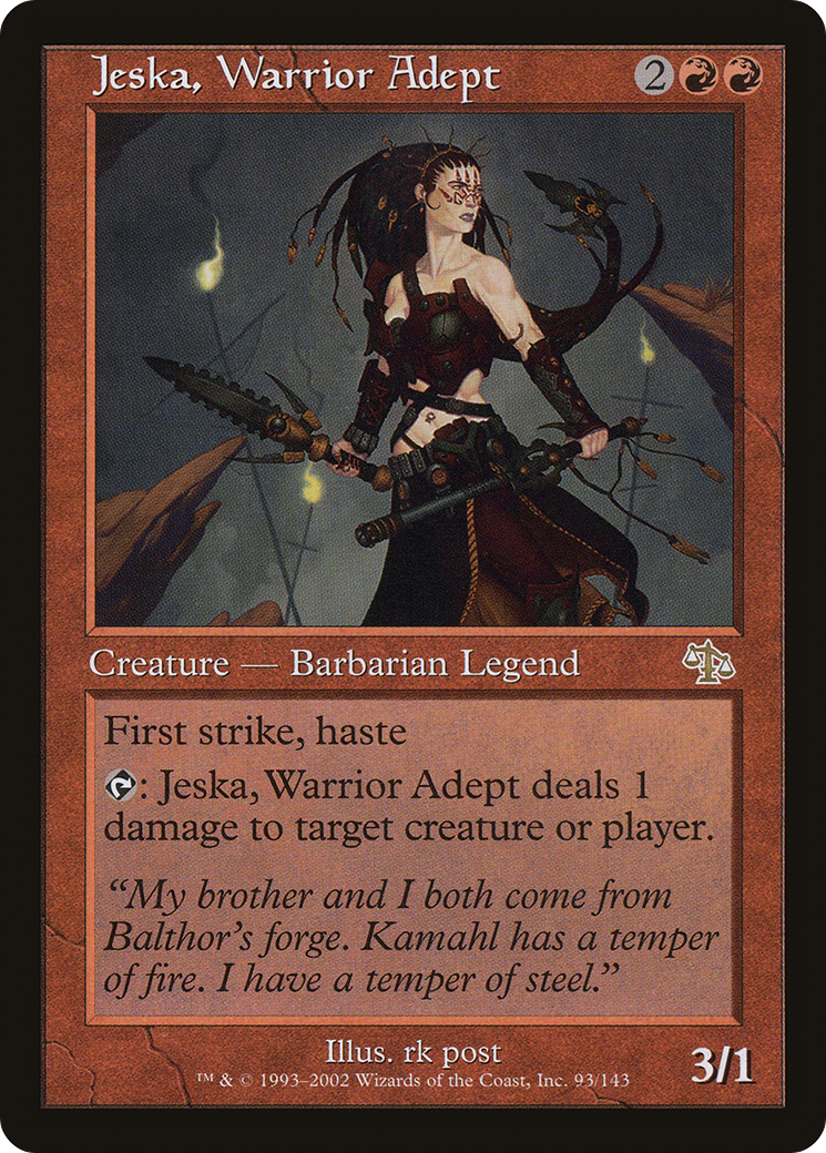 Image of Jeska, Warrior Adept [Judgment]