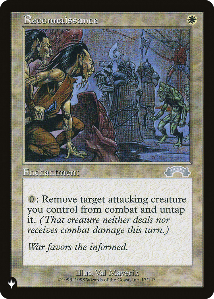 Image of Reconnaissance [The List]