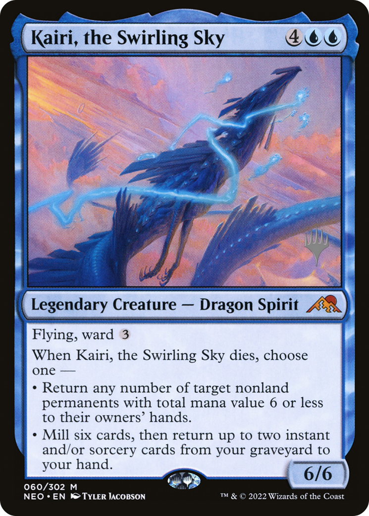 Image of Kairi, the Swirling Sky (Promo Pack) [Kamigawa: Neon Dynasty Promos]