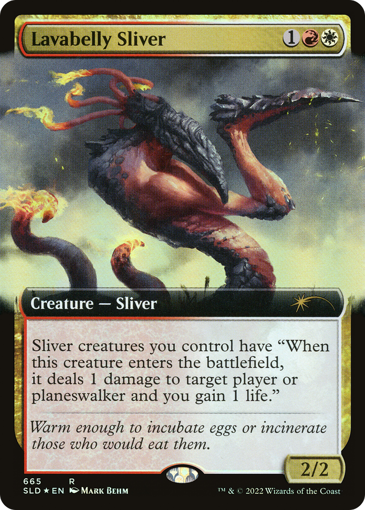 Image of Lavabelly Sliver (Extended Art) [Secret Lair Drop Promos]