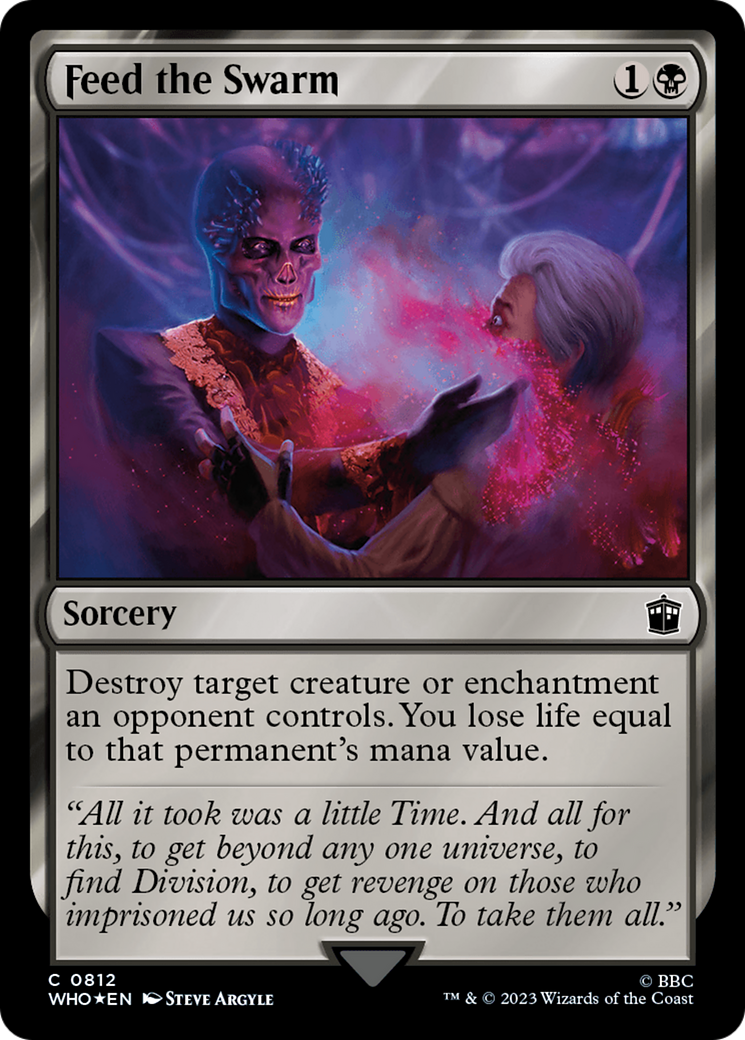 Image of Feed the Swarm (Surge Foil) [Doctor Who]