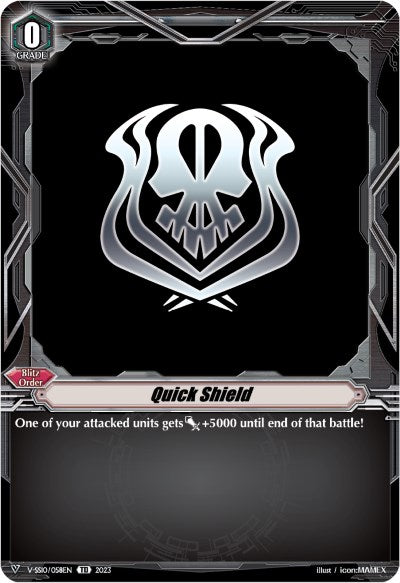 Image of Quick Shield (Granblue) (V-SS10/058EN) [Premium Battle Deckset 2023]