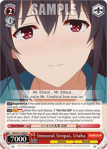 Image of Immoral Senpai, Utaha [Saekano How to Raise a Boring Girlfriend. flat]